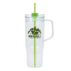 Oliver 40 oz. Clear AS Travel Mug - Lime
