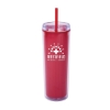 Esme 24 oz. Double Wall AS Tumbler - Red