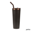 Perka Barbarossa 24 oz. Recycled Steel and Coffee Grounds Tumbler