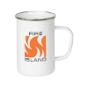 Harper 22 oz. Enamel Camping Mug - White