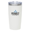 Stormy 20 oz. Double Wall Stainless Steel Tumbler - White