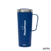Perka Winston 28 oz. Double Wall, Stainless Steel Travel Mug - Blue