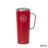 Perka Winston 28 oz. Double Wall, Stainless Steel Travel Mug - Red