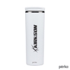 Perka Moderno 20 oz. Double Wall, Stainless Steel Tumbler - White