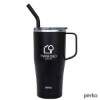 Perka Clayton 20 oz. Double Wall, Stainless Steel Travel Mug - Black