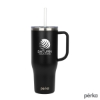 Perka Kempton 40 oz. Double Wall, Stainless Steel Travel Mug - Black