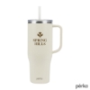 Perka Kempton 40 oz. Double Wall, Stainless Steel Travel Mug - Cream