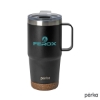 Perka Bartlett 24 oz. Double Wall, Stainless Steel Stacking Mug - Black