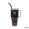 Perka Hartford 40 oz. Double Wall, Stainless Steel Travel Mug - Black