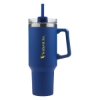 Lucas 40 oz. Double Wall, Stainless Steel Travel Mug - Blue