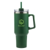 Lucas 40 oz. Double Wall, Stainless Steel Travel Mug - Green