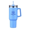 Lucas 40 oz. Double Wall, Stainless Steel Travel Mug - Light Blue
