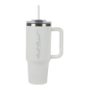 Acadia 40 oz. Double Wall, Stainless Steel Travel Mug - White
