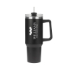 Riley 40 oz. Double Wall Stainless Steel Travel Mug - Black
