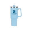 Riley 40 oz. Double Wall Stainless Steel Travel Mug - Light Blue