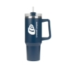 Riley 40 oz. Double Wall Stainless Steel Travel Mug - Navy