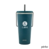 Perka Gibson 20 oz. Double Wall Recycled Stainless Steel Travel Mug - Teal