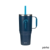 Perka Portofino 36 oz. Double Wall Recycled Stainless Steel Travel Mug