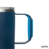 Perka Portofino 36 oz. Double Wall Recycled Stainless Steel Travel Mug
