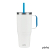 Perka Portofino 36 oz. Double Wall Recycled Stainless Steel Travel Mug