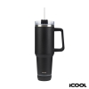 iCOOL Borrego 40 oz. Double Wall, Stainless Steel Travel Mug with Speaker