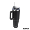 iCOOL Borrego 40 oz. Double Wall, Stainless Steel Travel Mug with Speaker