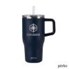 Perka Myrton 20 oz. Double Wall, Recycled Stainless Steel Travel Mug - Navy