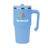 Nolan 20 oz. Double Wall Steel Vacuum Travel Mug - Light Blue