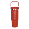 Nexo 30 oz. Recycled Double Wall Steel Travel Tumbler - Orange