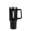 Izzy 40 oz. Steel/PP Liner Travel Mug - Black