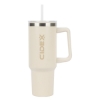 Izzy 40 oz. Steel/PP Liner Travel Mug - Cream