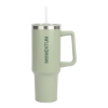 Izzy 40 oz. Steel/PP Liner Travel Mug - Light Green