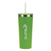 Bremen 24 oz. Steel/50% Recycled PP Liner Travel Tumbler - Lime
