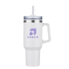 Connor 40 oz. Steel/PP Liner Travel Mug - White