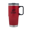 Aidan 24 oz. Steel/PP Liner Travel Mug - Red
