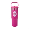 Ebson 30 oz. Steel/PP Liner Water Bottle - Pink