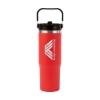Ebson 30 oz. Steel/PP Liner Water Bottle - Red