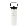Ebson 30 oz. Steel/PP Liner Water Bottle - White