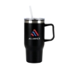 Baker 20 oz. Recycled PP Liner/Steel Outer Travel Mug - Black