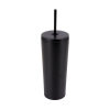 Bayard 24 oz. Double Wall Steel/PP Liner Straw Tumbler