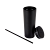 Bayard 24 oz. Double Wall Steel/PP Liner Straw Tumbler