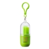 Bellini Silicone Straw in Capsule Case - Lime
