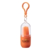Bellini Silicone Straw in Capsule Case - Orange