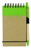 Chou Mini Jotter & Pen - Green