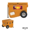 RovR RollR 60qt Wheeled Hard Cooler - Orange