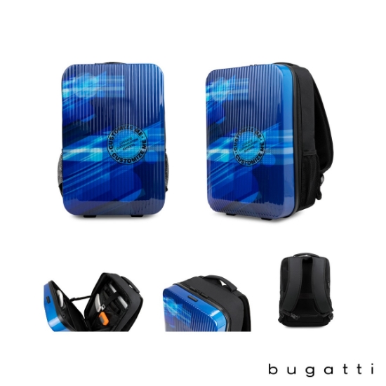 Bugatti Customizable Squared Backpack