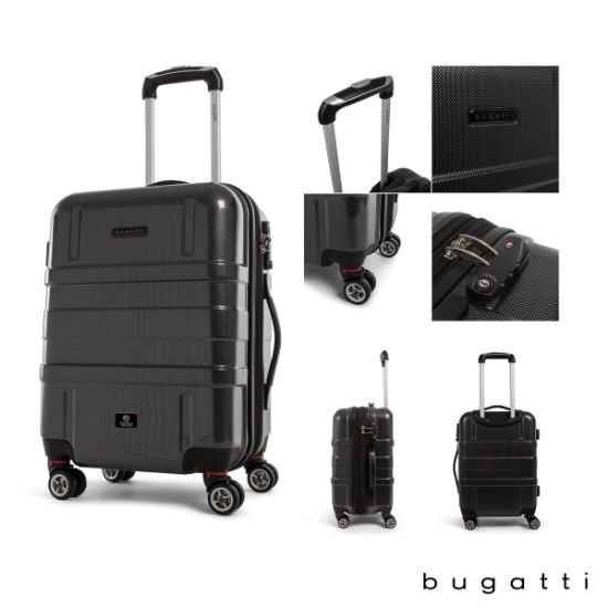 Bugatti Budapest Carry-On Rolling Bag