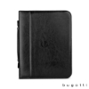 Bugatti 3-Ring Binder Padfolio - Black