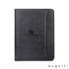 Bugatti Letter Size Padfolio - Black