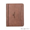 Bugatti Valentino Letter Size Padfolio - Brown